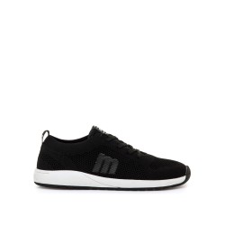 Mustang Apolo Knit | Zapatillas Barefoot Deportivas Veganas (Negras)