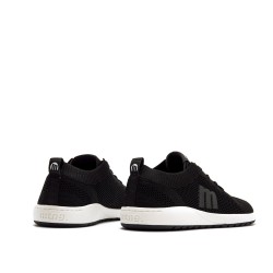 Mustang Apolo Knit | Zapatillas Barefoot Deportivas Veganas (Negras)