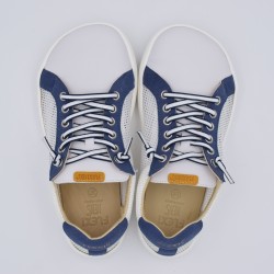 Flexi Nens XL Navy Air | Zapatillas Barefoot Malla (Muy Transpirables)