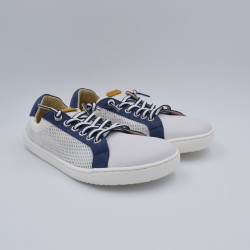 Flexi Nens XL Navy Air | Zapatillas Barefoot Malla (Muy Transpirables)