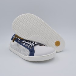 Flexi Nens XL Navy Air | Zapatillas Barefoot Malla (Muy Transpirables)
