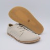 Flexi Nens Prime Ivory | Zapatos Barefoot Mujer Vestir (Piel Soft)