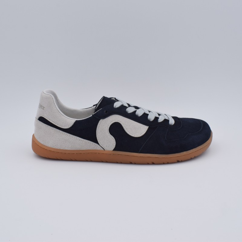 Coqueflex Adam Retro Wave | Zapatillas Barefoot Piel Unisex (37-46)