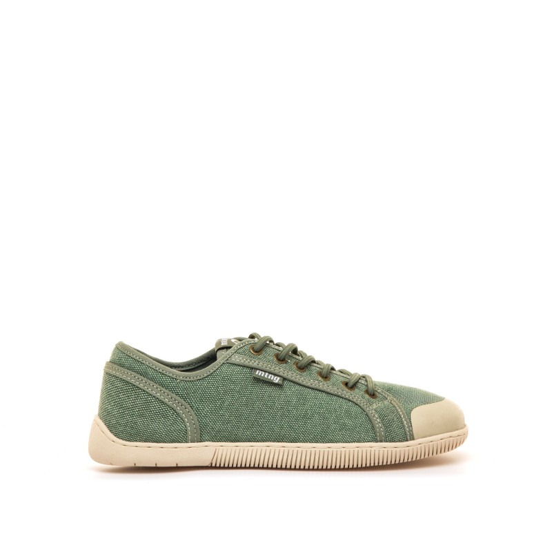 Mustang Aria Canvas | Zapatillas Lona Barefoot Mujer (Verde)