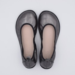 Flexi Nens Urban Ballet | Manoletinas Barefoot Mujer (Plomo)