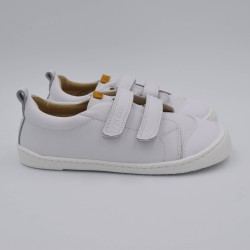 Flexi Nens 9000-R Blanco: Barefoot Infantil Resistente