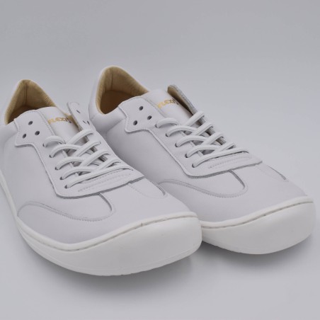 Flexi Nens 9024-R Blanco: Barefoot Adulto Confort (Tallas 39-43)