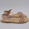 Sandalias Respetuosas Flexinens 5125-PR Pearl Nude | Barefoot Mujer
