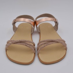 Sandalias Respetuosas Flexinens 5125-PR Pearl Nude | Barefoot Mujer