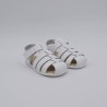 Cangrejeras Barefoot Elegantes Niño Flexi Nens Blancas | Primal Corner