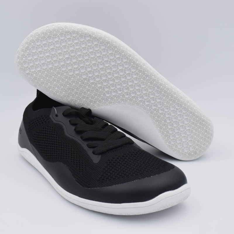 Roots Freedom Zapatillas Barefoot (Negras/Blancas) Primal Corner