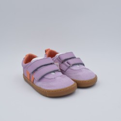 Zapatillas Barefoot Niños Velcro | Blanditos Delfín 2026 (Piel)