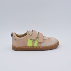 Zapatillas Barefoot Niños Velcro | Blanditos Delfín 2026 (Piel)