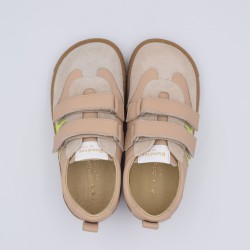 Zapatillas Barefoot Niños Velcro | Blanditos Delfín 2026 (Piel)