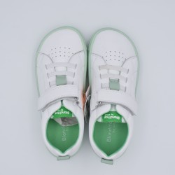 Blanditos Borneo Verde | Zapatillas Barefoot Velcro Talla 26-40