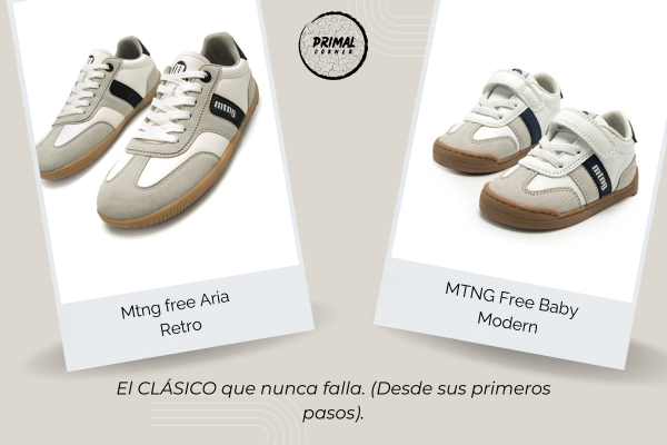 Conjunto de calzado barefoot clásico MTNG Free para padres e hijos