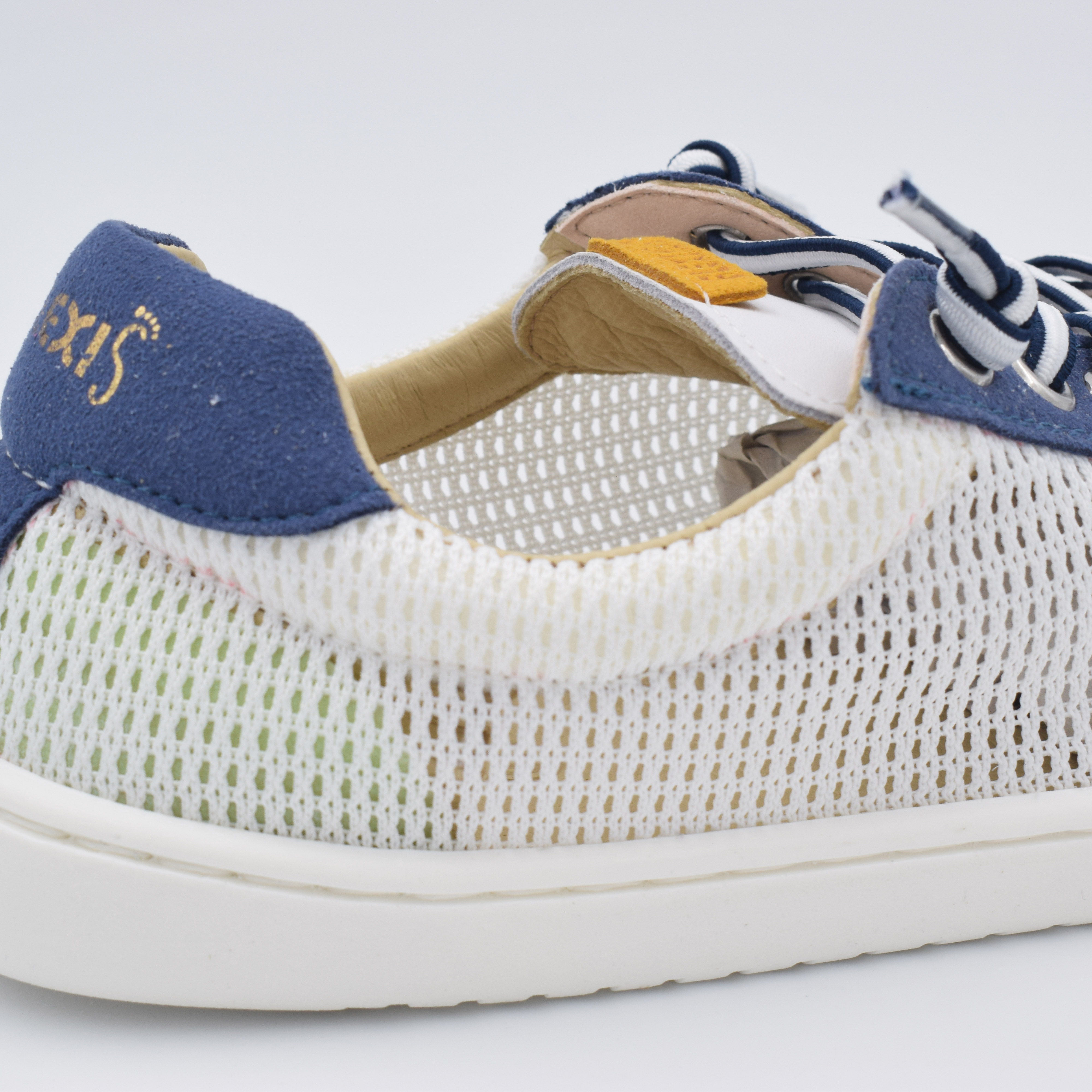 Detalle tejido mesh transpirable Flexi Nens